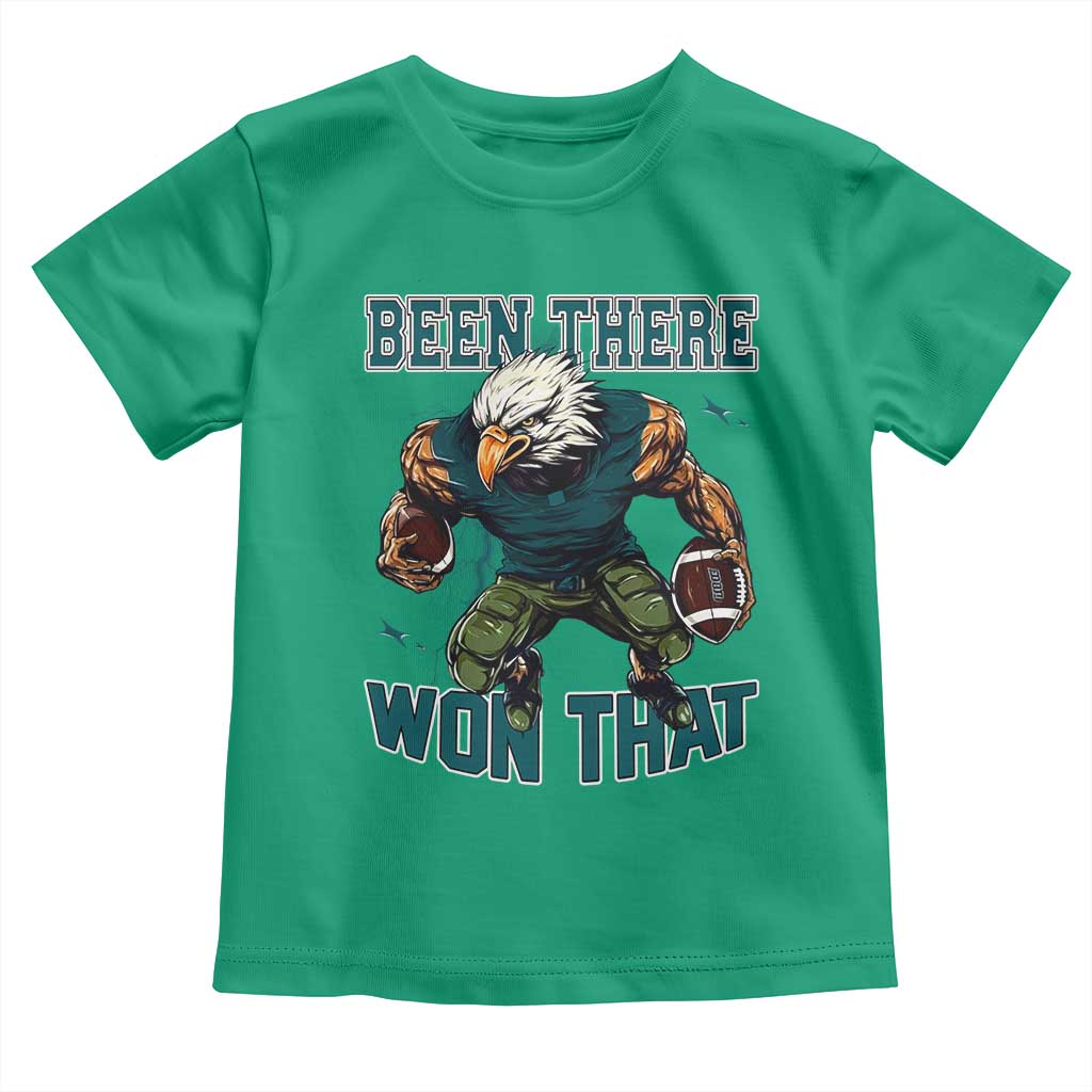Been There Won That Fierce Football Graphic Toddler T Shirt Game Day Champions Sport Fans - Wonder Print Shop