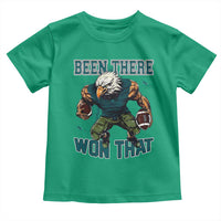 Been There Won That Fierce Football Graphic Toddler T Shirt Game Day Champions Sport Fans - Wonder Print Shop