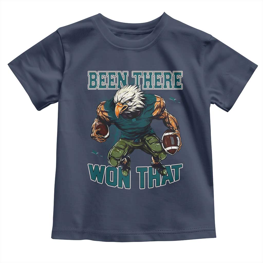 Been There Won That Fierce Football Graphic Toddler T Shirt Game Day Champions Sport Fans - Wonder Print Shop