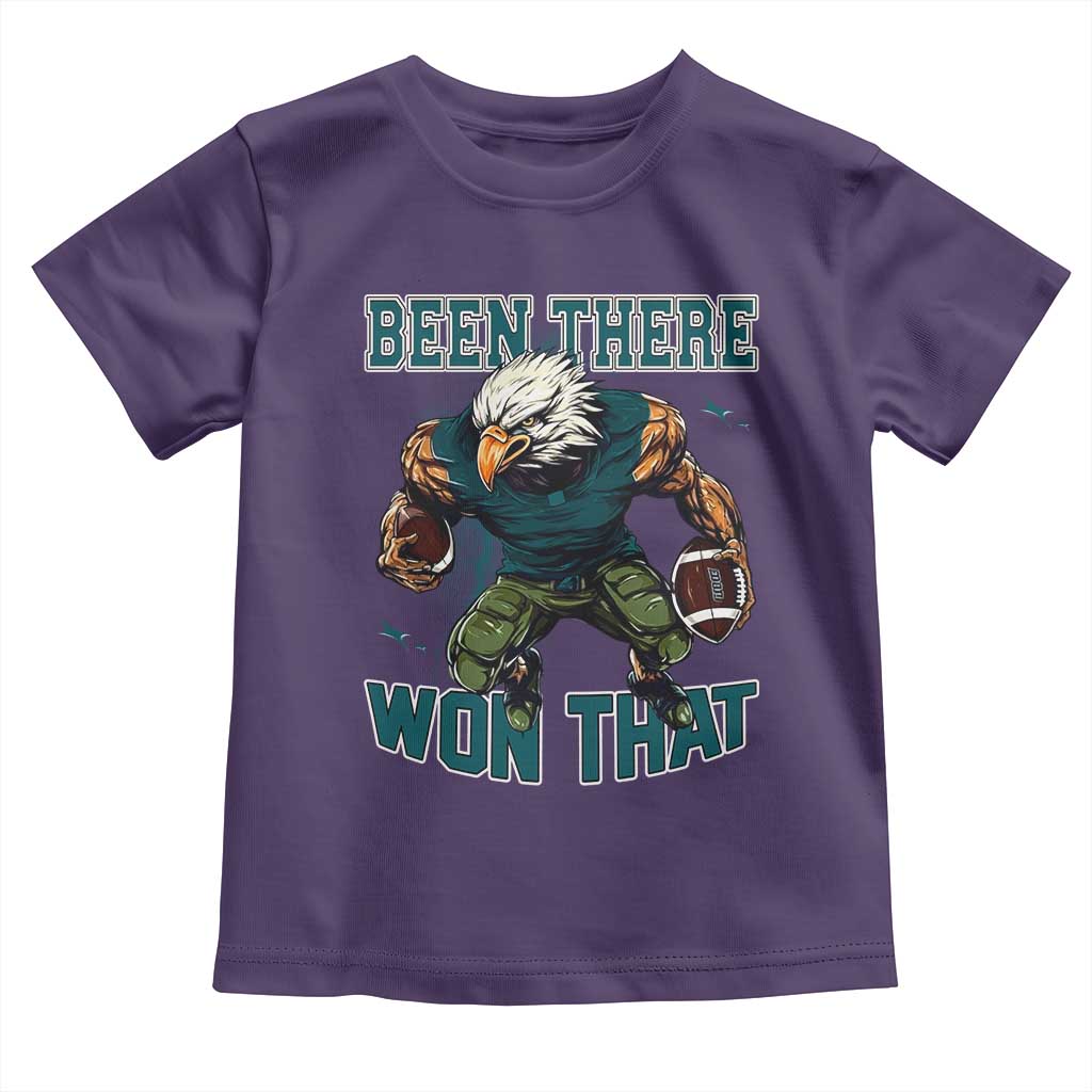 Been There Won That Fierce Football Graphic Toddler T Shirt Game Day Champions Sport Fans - Wonder Print Shop