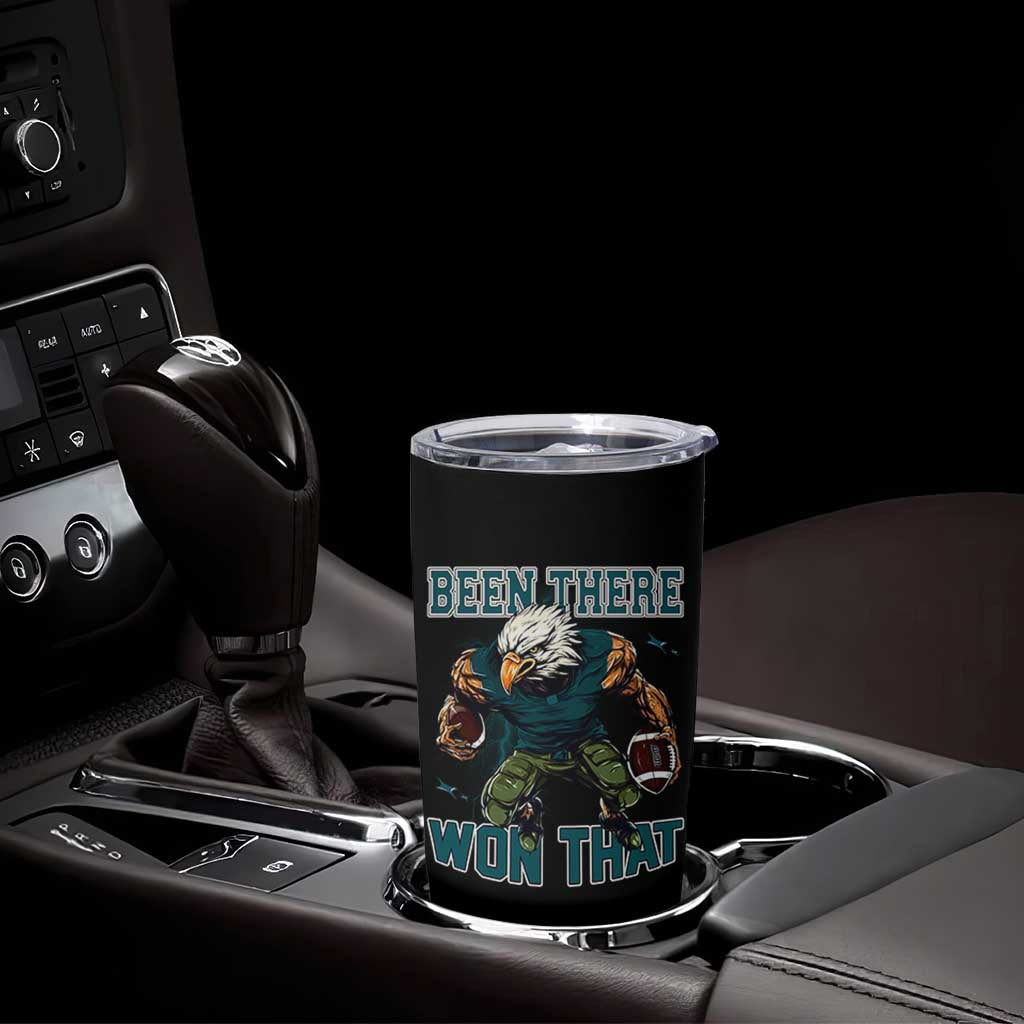 Been There Won That Fierce Football Graphic Tumbler Cup Game Day Champions Sport Fans - Wonder Print Shop