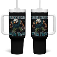 Been There Won That Fierce Football Graphic Tumbler With Handle Game Day Champions Sport Fans - Wonder Print Shop