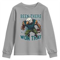 Been There Won That Fierce Football Graphic Youth Sweatshirt Game Day Champions Sport Fans - Wonder Print Shop