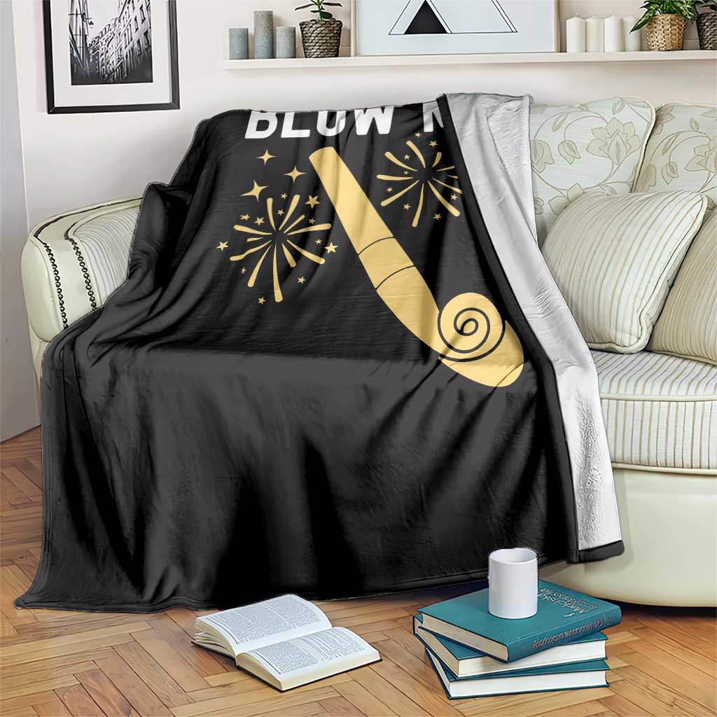 Funny Offensive Blow Me Throw Blanket Adult Humor Party Celebration - Wonder Print Shop