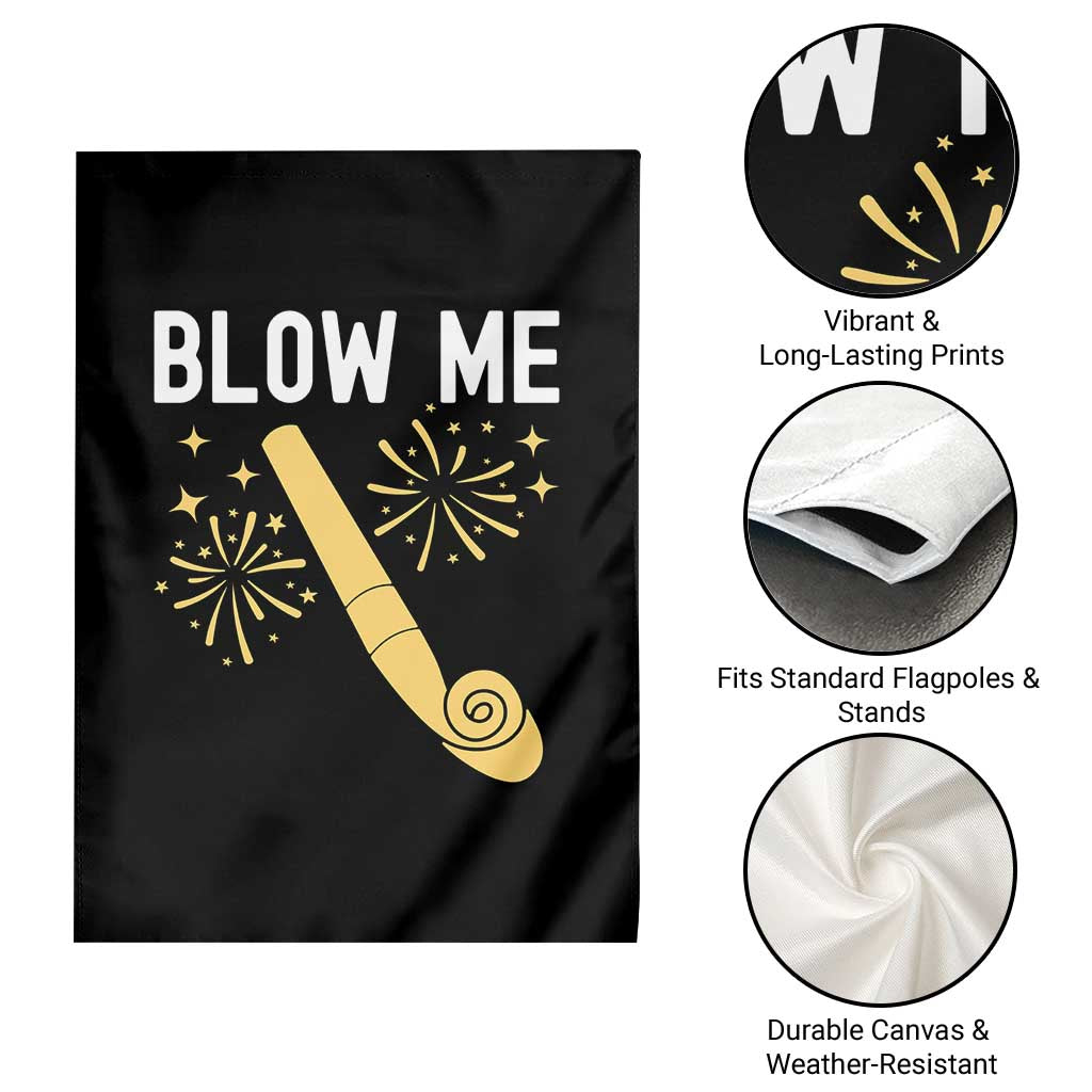 Funny Offensive Blow Me Garden Flag Adult Humor Party Celebration - Wonder Print Shop
