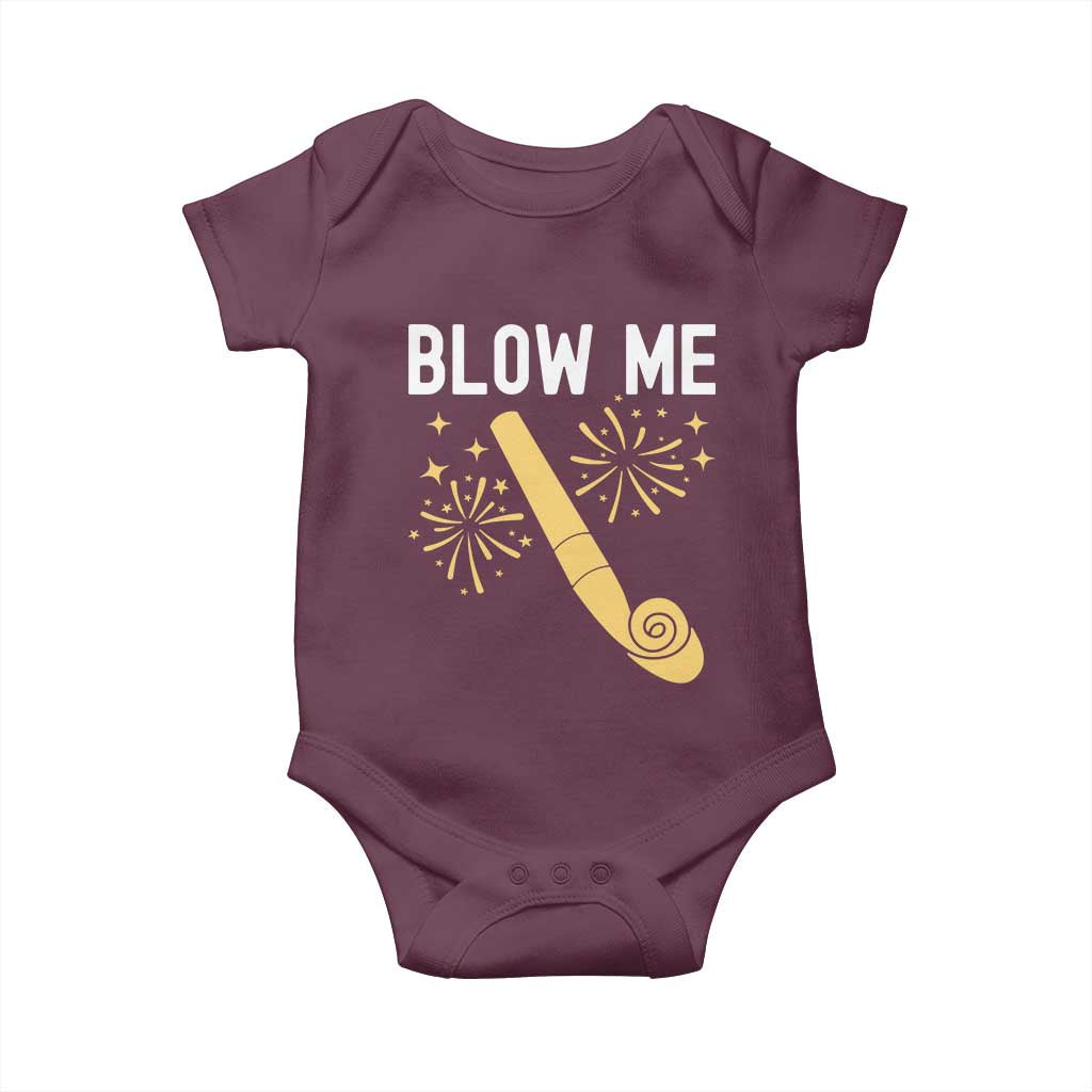 Funny Offensive Blow Me Baby Onesie Adult Humor Party Celebration - Wonder Print Shop