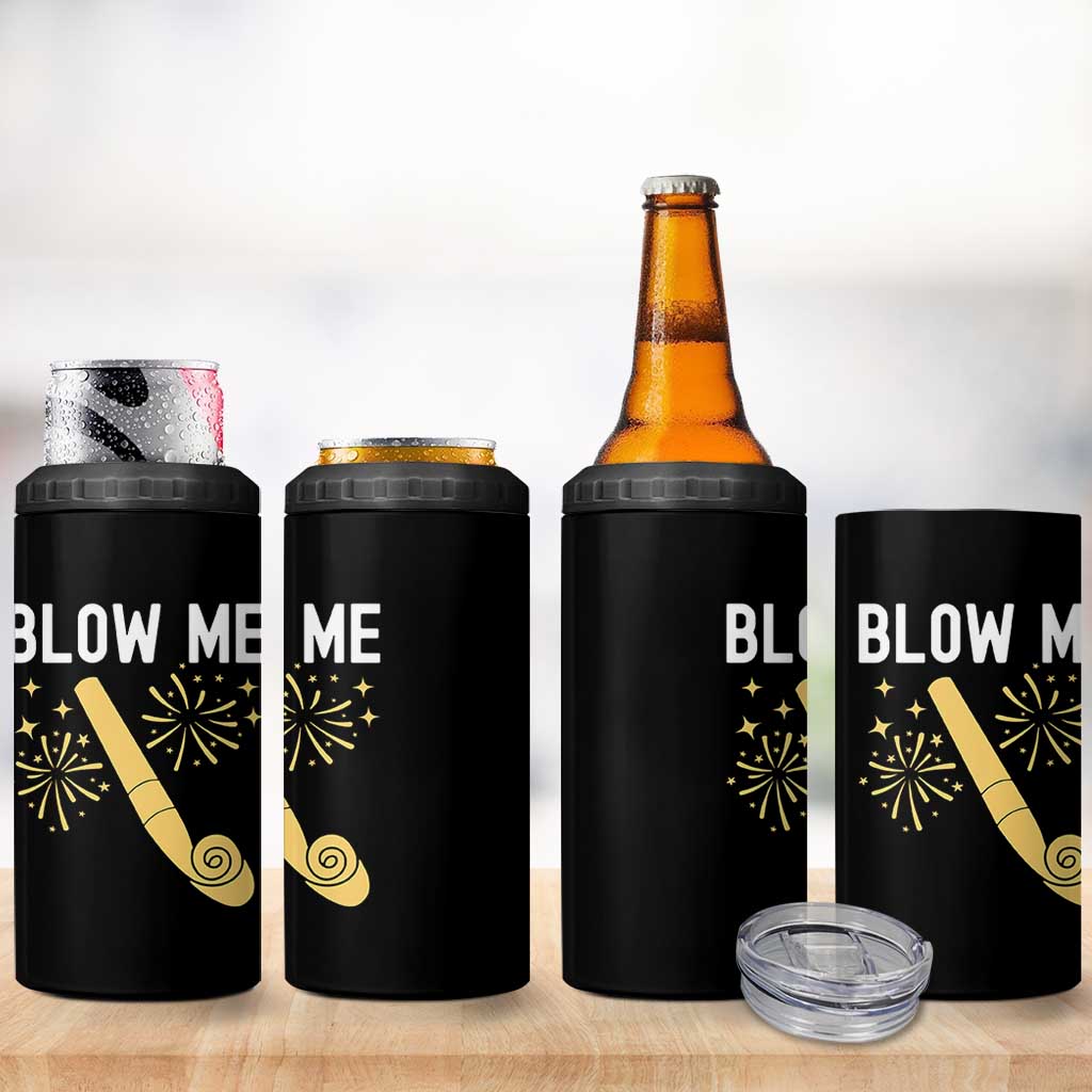 Funny Offensive Blow Me 4 in 1 Can Cooler Tumbler Adult Humor Party Celebration - Wonder Print Shop