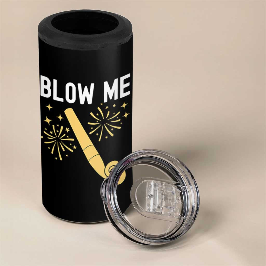 Funny Offensive Blow Me 4 in 1 Can Cooler Tumbler Adult Humor Party Celebration - Wonder Print Shop