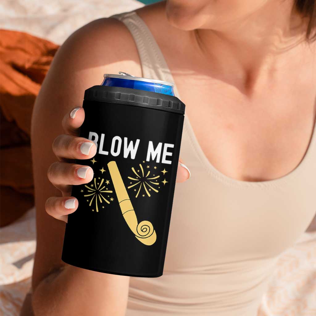 Funny Offensive Blow Me 4 in 1 Can Cooler Tumbler Adult Humor Party Celebration - Wonder Print Shop