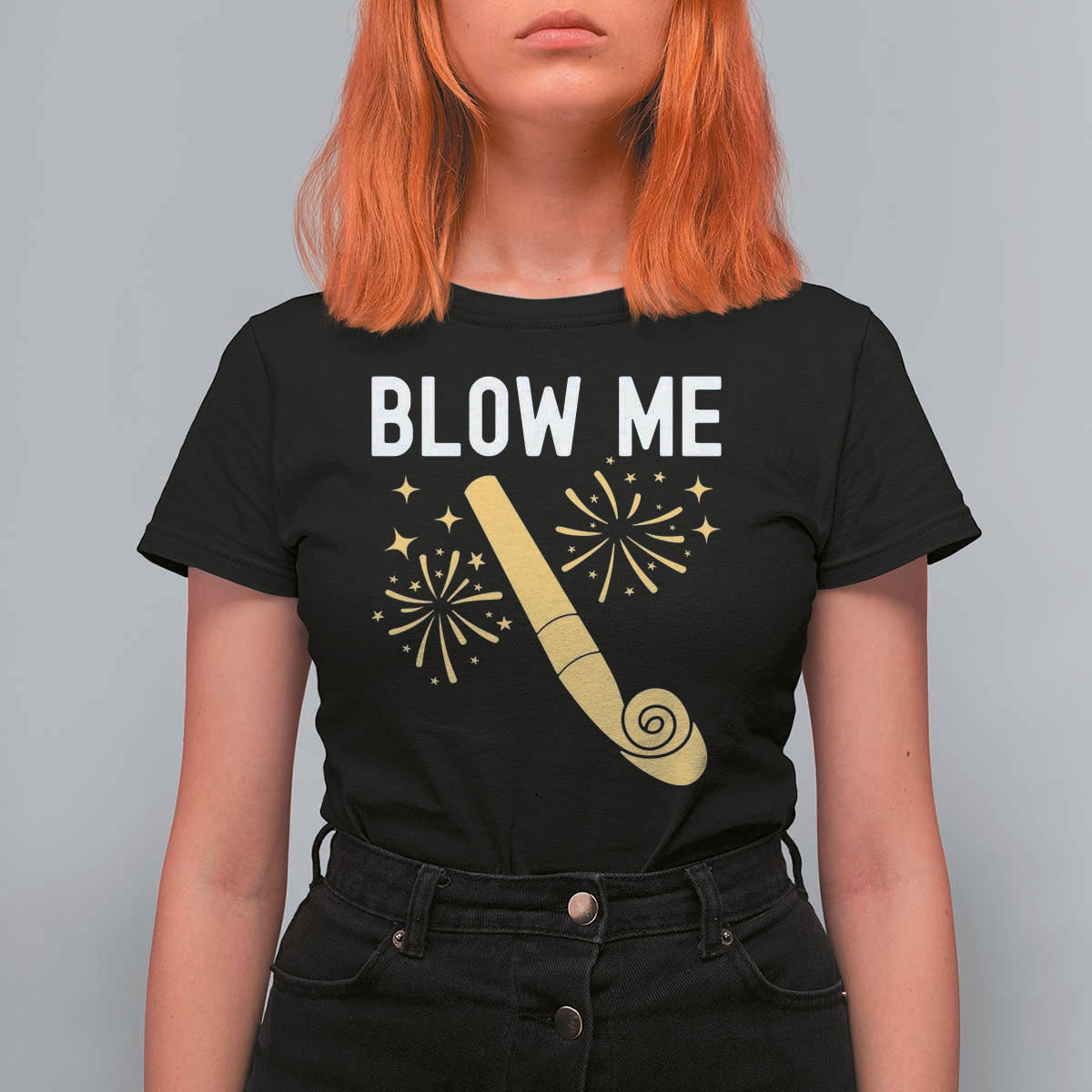 Funny Offensive Blow Me T Shirt For Women Adult Humor Party Celebration - Wonder Print Shop