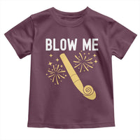 Funny Offensive Blow Me Toddler T Shirt Adult Humor Party Celebration - Wonder Print Shop
