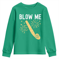 Funny Offensive Blow Me Youth Sweatshirt Adult Humor Party Celebration - Wonder Print Shop