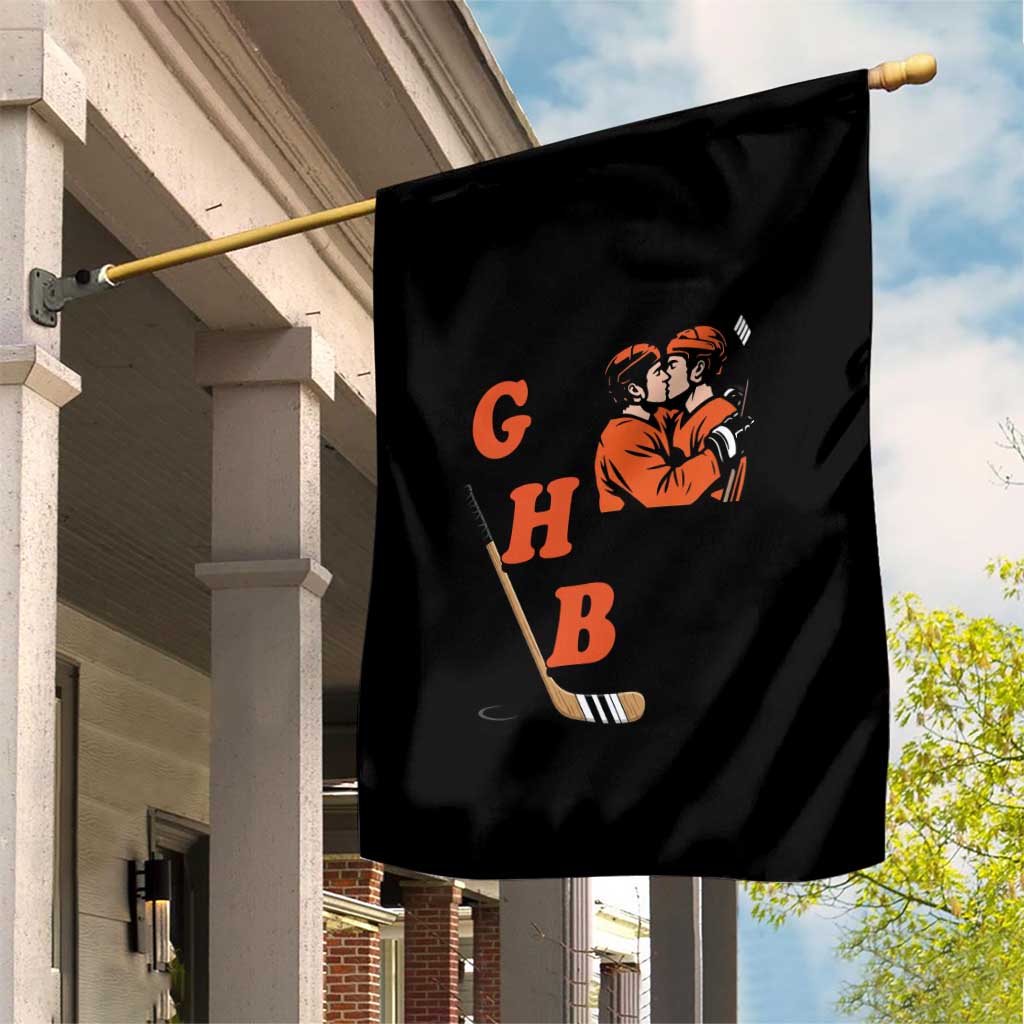 Yeah I Like GHB Gay Hockey Boys Garden Flag LGBTQ Pride Hockey Fan - Wonder Print Shop