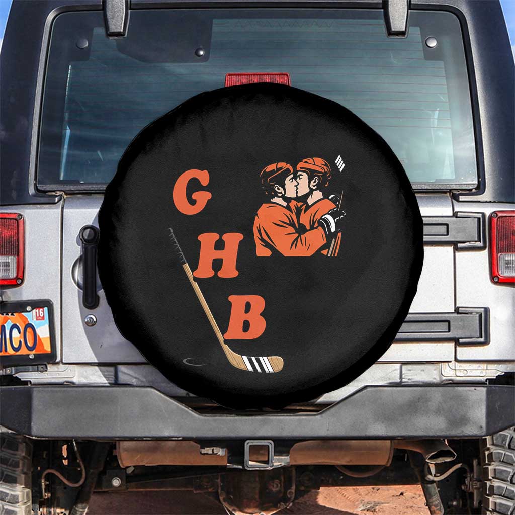 Yeah I Like GHB Gay Hockey Boys Spare Tire Cover LGBTQ Pride Hockey Fan - Wonder Print Shop