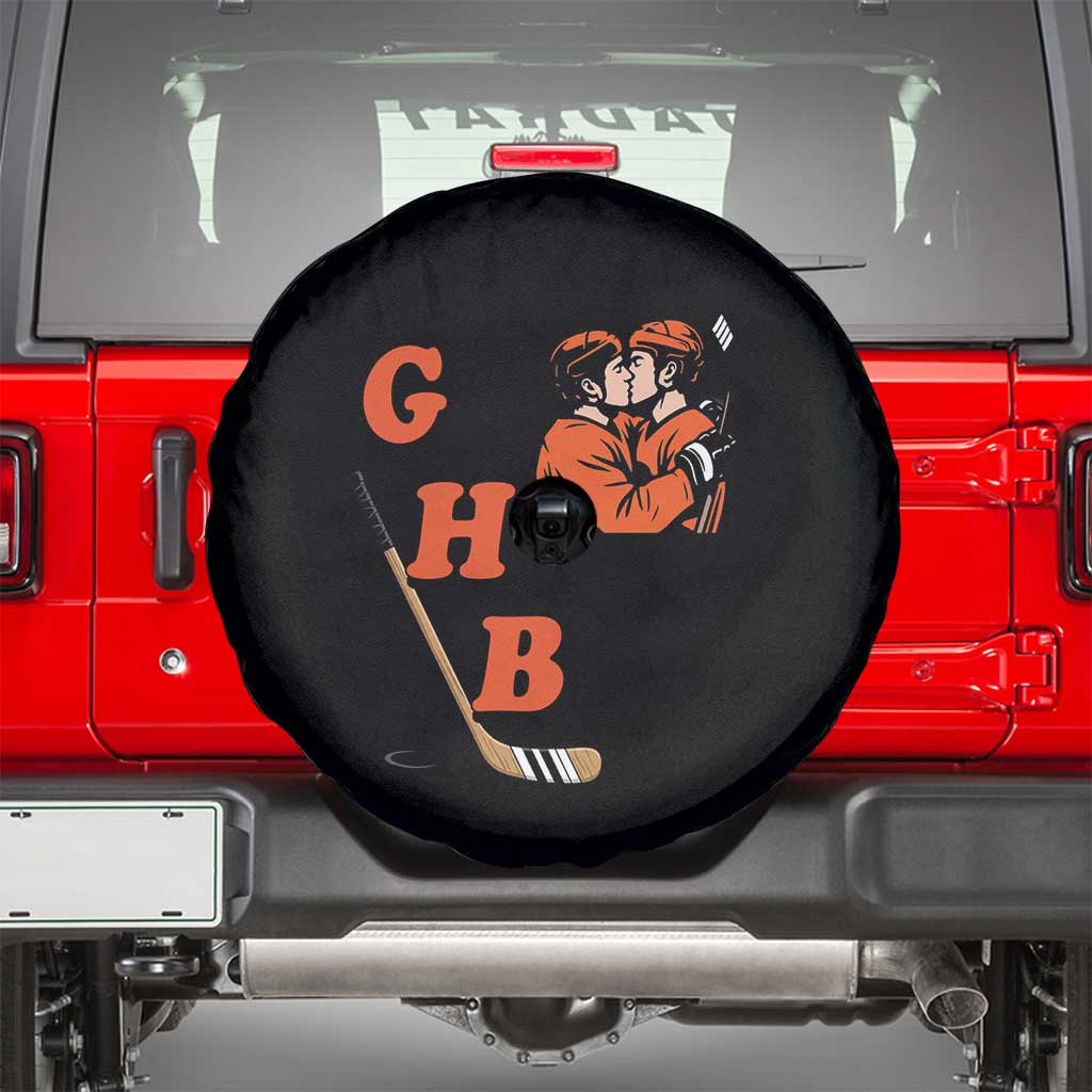 Yeah I Like GHB Gay Hockey Boys Spare Tire Cover LGBTQ Pride Hockey Fan - Wonder Print Shop