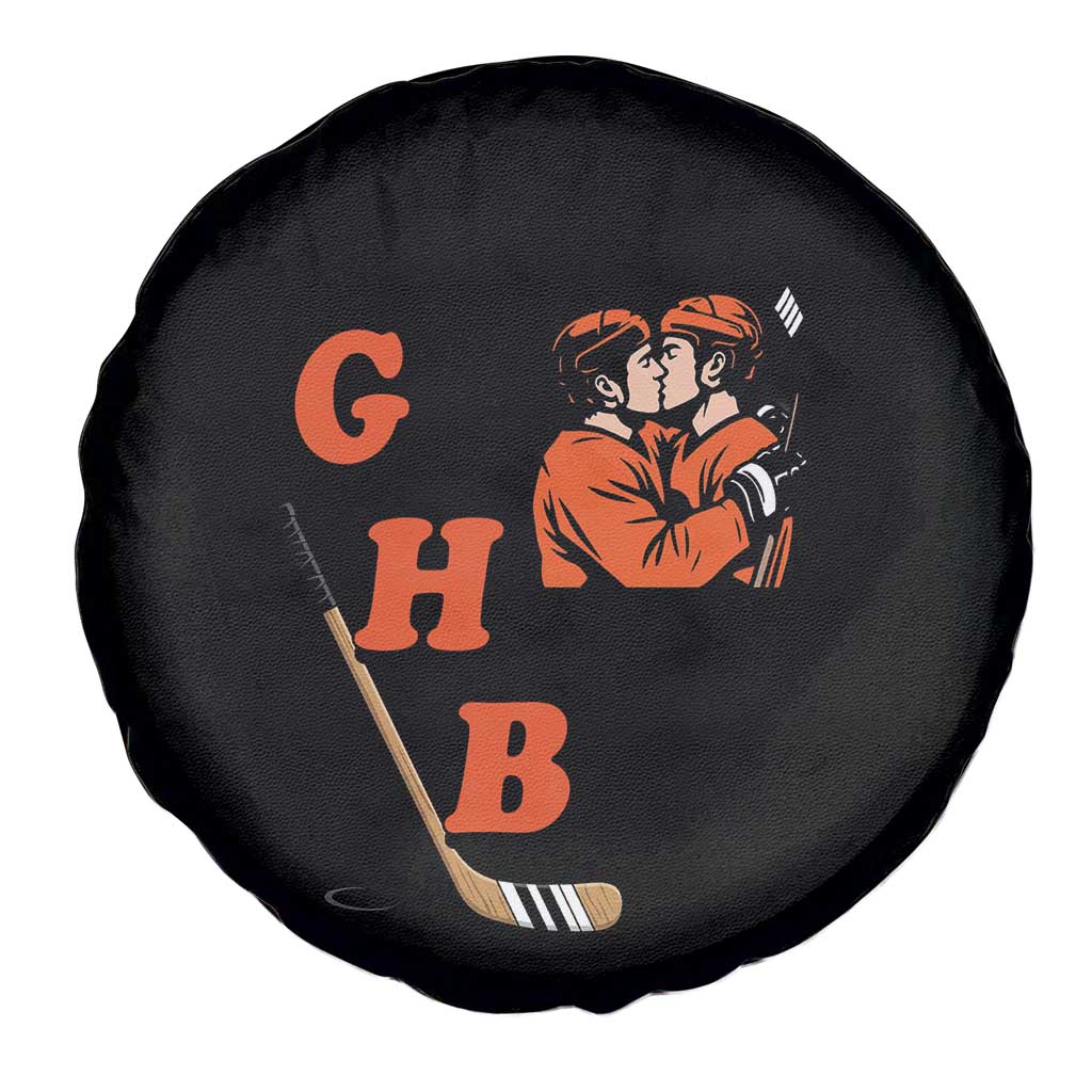 Yeah I Like GHB Gay Hockey Boys Spare Tire Cover LGBTQ Pride Hockey Fan - Wonder Print Shop