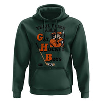 Yeah I Like GHB Gay Hockey Boys Hoodie LGBTQ Pride Hockey Fan - Wonder Print Shop