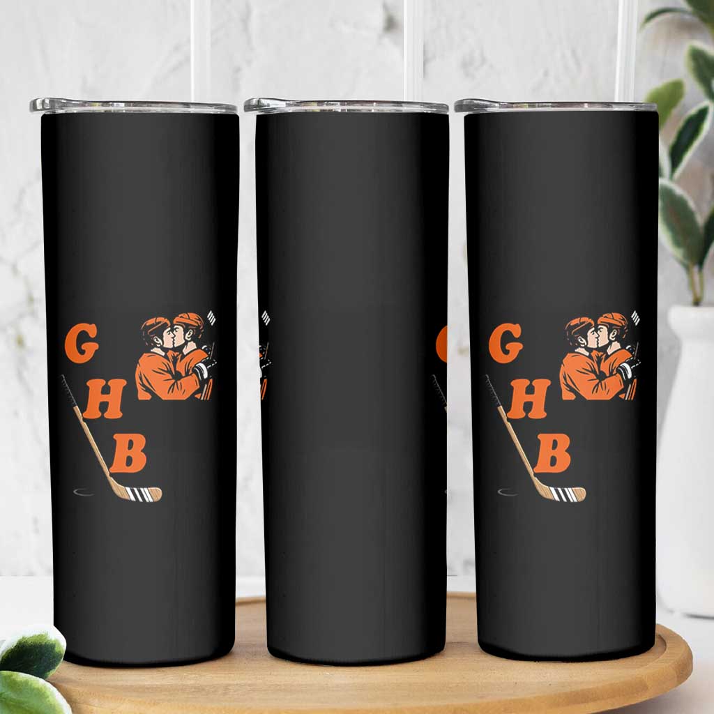 Yeah I Like GHB Gay Hockey Boys Skinny Tumbler LGBTQ Pride Hockey Fan - Wonder Print Shop