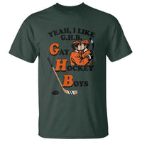 Yeah I Like GHB Gay Hockey Boys T Shirt LGBTQ Pride Hockey Fan - Wonder Print Shop