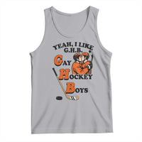 Yeah I Like GHB Gay Hockey Boys Tank Top LGBTQ Pride Hockey Fan - Wonder Print Shop
