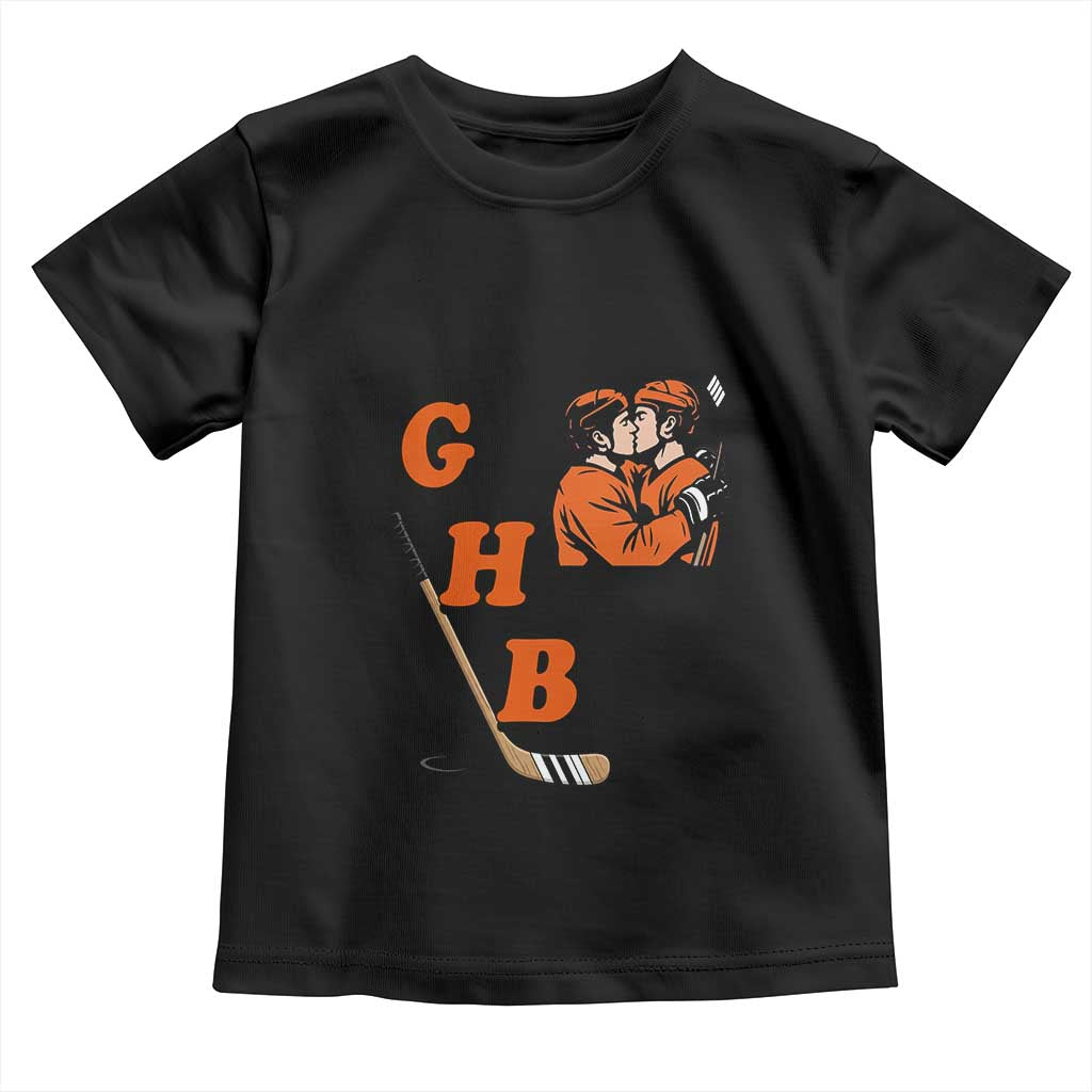 Yeah I Like GHB Gay Hockey Boys Toddler T Shirt LGBTQ Pride Hockey Fan - Wonder Print Shop