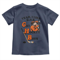 Yeah I Like GHB Gay Hockey Boys Toddler T Shirt LGBTQ Pride Hockey Fan - Wonder Print Shop