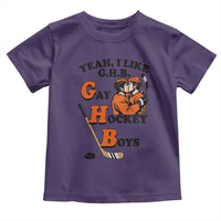 Yeah I Like GHB Gay Hockey Boys Toddler T Shirt LGBTQ Pride Hockey Fan - Wonder Print Shop