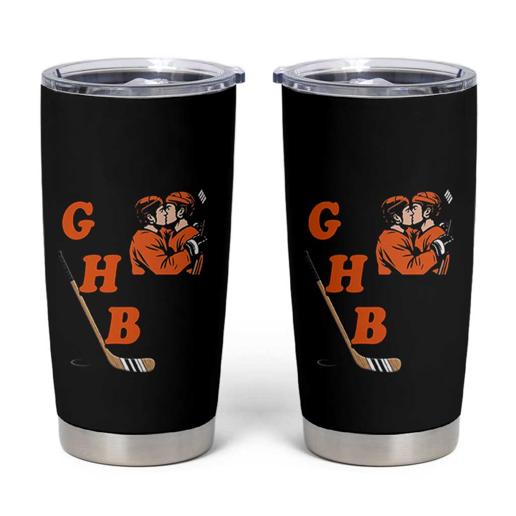 Yeah I Like GHB Gay Hockey Boys Tumbler Cup LGBTQ Pride Hockey Fan - Wonder Print Shop