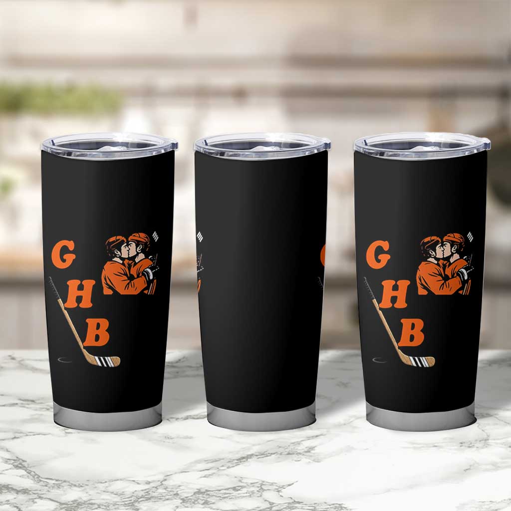 Yeah I Like GHB Gay Hockey Boys Tumbler Cup LGBTQ Pride Hockey Fan - Wonder Print Shop