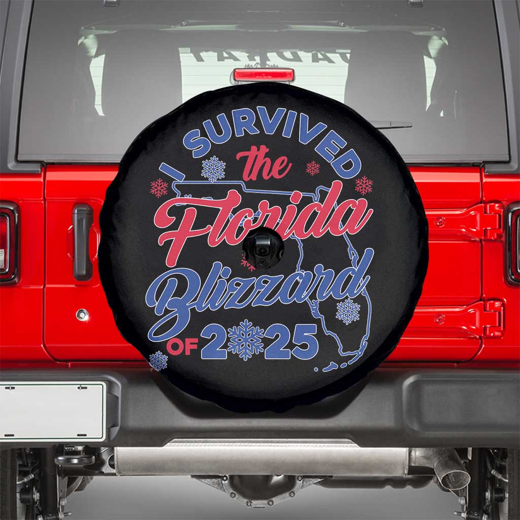 I Survived The Florida Blizzard Of 2025 Spare Tire Cover