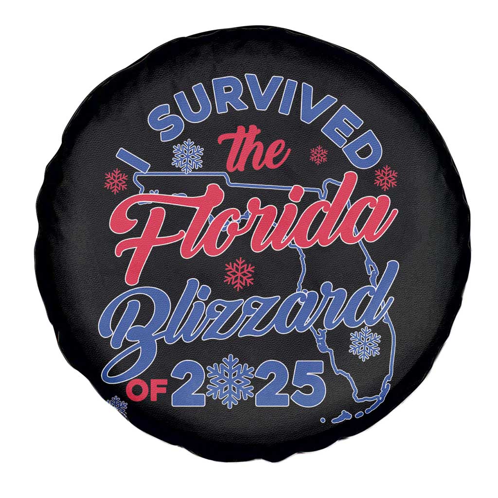 I Survived The Florida Blizzard Of 2025 Spare Tire Cover