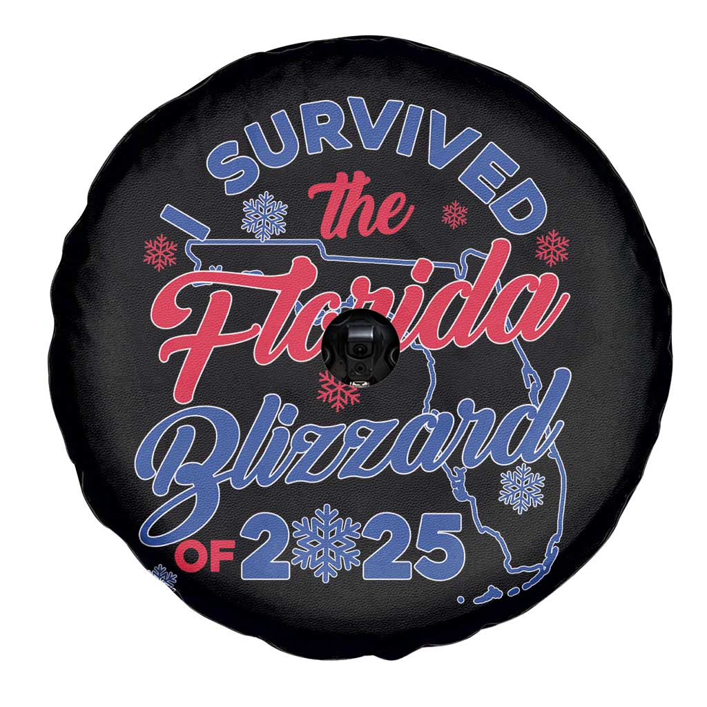 I Survived The Florida Blizzard Of 2025 Spare Tire Cover