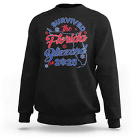 I Survived The Florida Blizzard Of 2025 Sweatshirt TS02