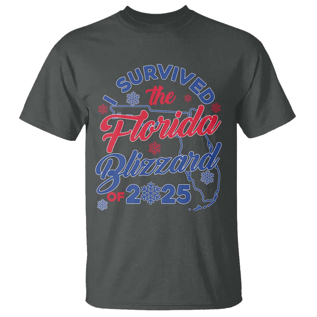 I Survived The Florida Blizzard Of 2025 T Shirt TS02