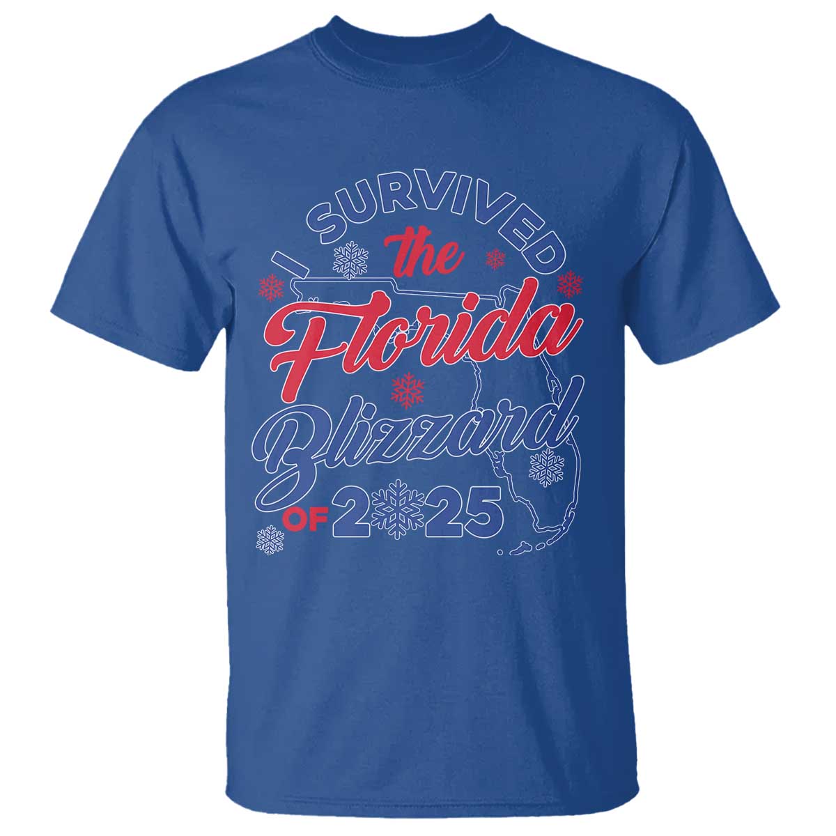 I Survived The Florida Blizzard Of 2025 T Shirt TS02