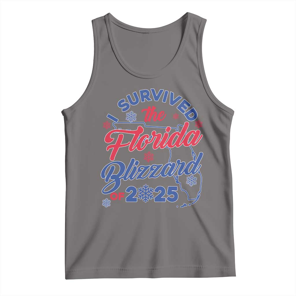 I Survived The Florida Blizzard Of 2025 Tank Top TS02