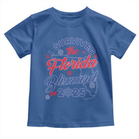 I Survived The Florida Blizzard Of 2025 Toddler T Shirt