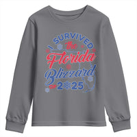 I Survived The Florida Blizzard Of 2025 Youth Sweatshirt