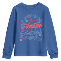 I Survived The Florida Blizzard Of 2025 Youth Sweatshirt