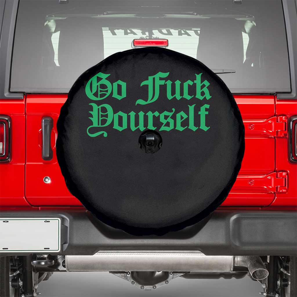 Fanone Officer Go F Yourself Spare Tire Cover Edgy Rebellious Attitude