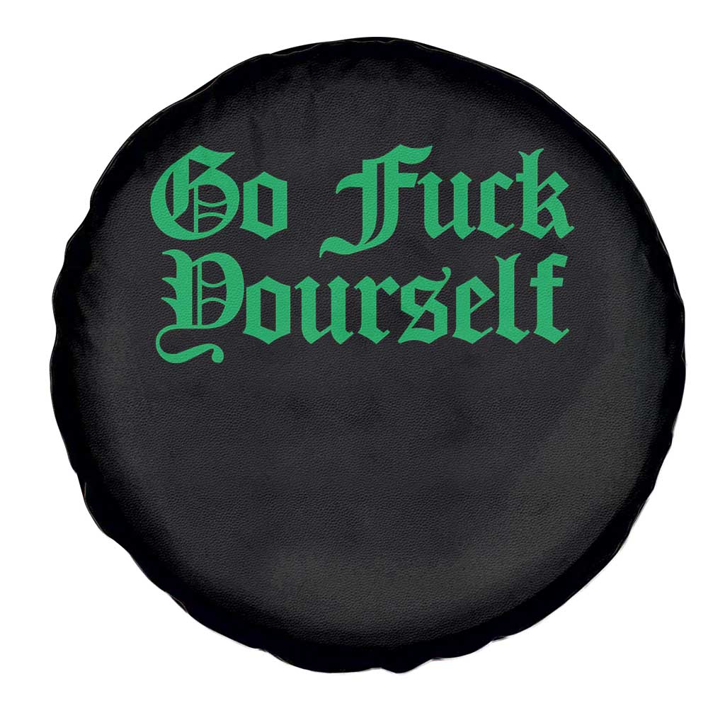 Fanone Officer Go F Yourself Spare Tire Cover Edgy Rebellious Attitude