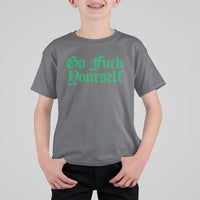 Fanone Officer Go F Yourself T Shirt For Kid Edgy Rebellious Attitude
