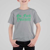 Fanone Officer Go F Yourself T Shirt For Kid Edgy Rebellious Attitude