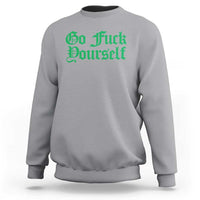 Fanone Officer Go F Yourself Sweatshirt Edgy Rebellious Attitude