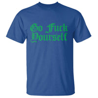 Fanone Officer Go F Yourself T Shirt Edgy Rebellious Attitude