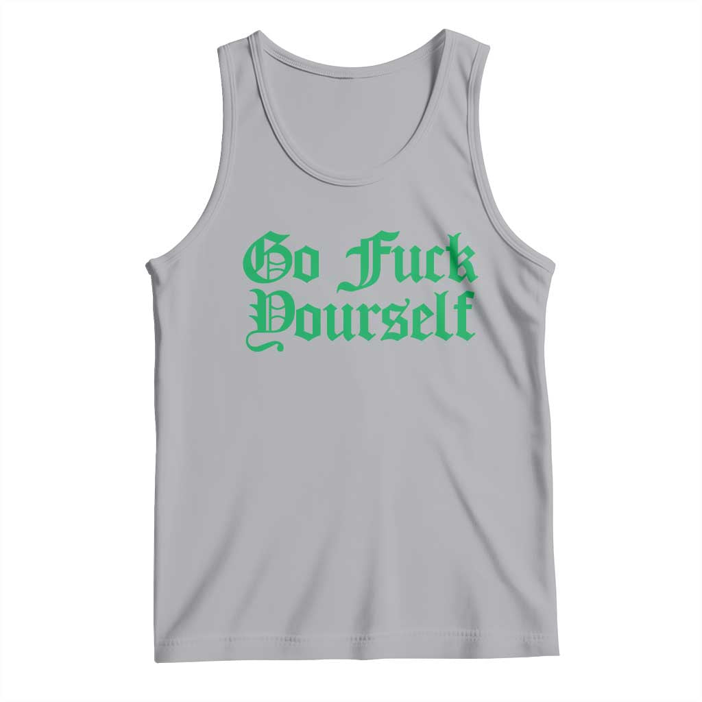 Fanone Officer Go F Yourself Tank Top Edgy Rebellious Attitude
