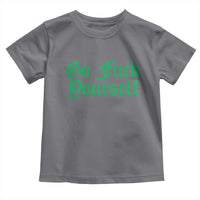 Fanone Officer Go F Yourself Toddler T Shirt Edgy Rebellious Attitude