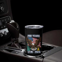 250 Years of Freedom 1776 2026 Patriotic Eagle Tumbler Cup 4th of July American Flag Liberty Bell Statue of Liberty