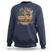 250 Years Faith and Freedom 1776 2026 Sweatshirt Cross Tree Dove Religious Patriotic Christian