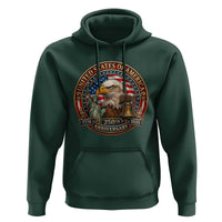 USA 250th Anniversary Emblem 1776 2026 Hoodie Patriotic Seal with Bald Eagle Liberty Bell Statue of Liberty